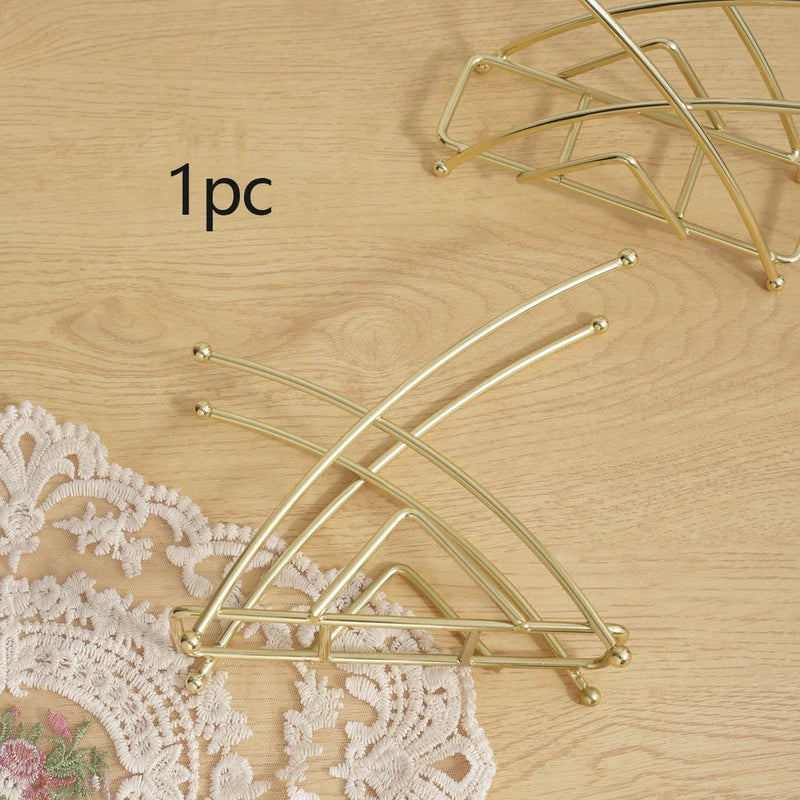 Porte-Serviettes Doré pour Buffet