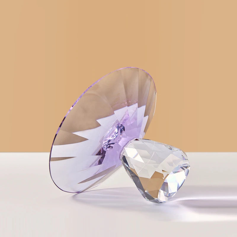 Plato de fruta de cristal transparente, bandeja con pedestal de lujo ligero para aperitivos y postres, bandeja de almacenamiento para entrada, plato decorativo para el hogar