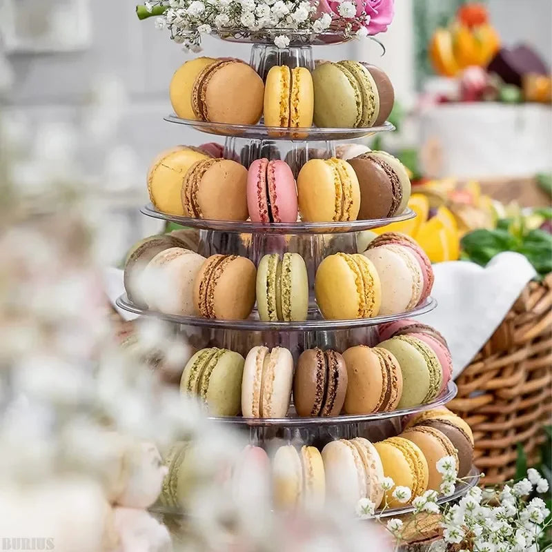 Présentoir Cupcakes Macarons Multi-Niveaux