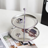 Présentoir Buffet Inox Multi-Niveaux