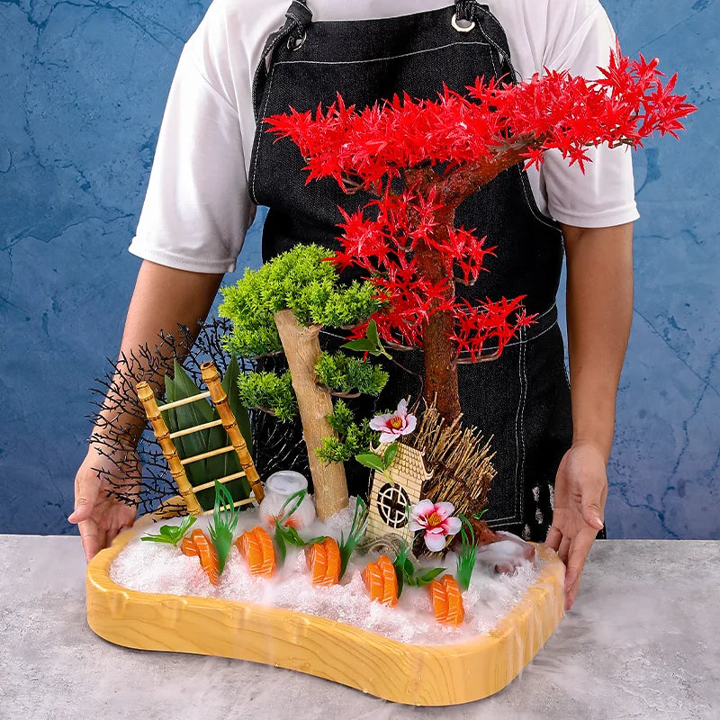 Plateau Sashimi Bois Buffet Pro
