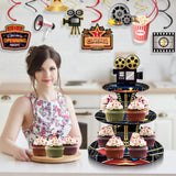 Présentoir Cupcakes 3 Étages Cinéma