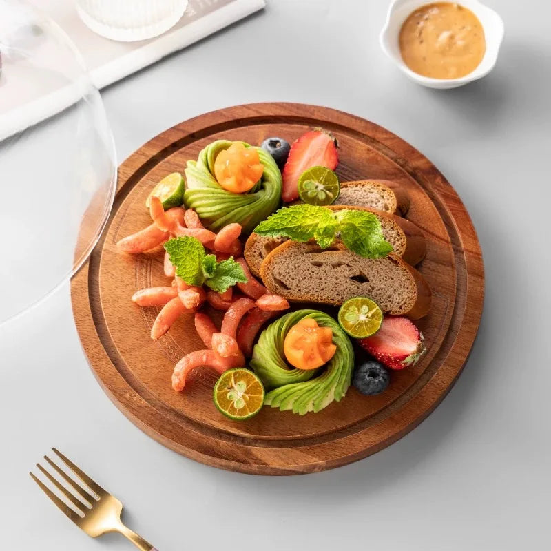 Présentoir Gâteaux avec Cloche Verre