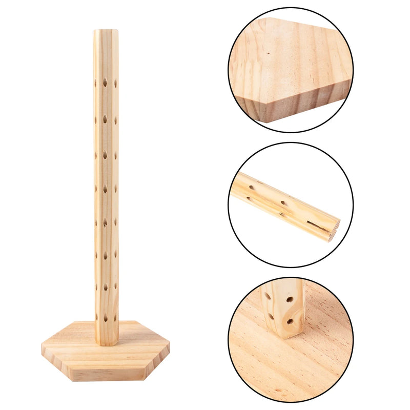 Présentoir Sucette en Bois Mariage