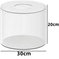 Présentoir Gâteau Acrylique Rond Socle Transparent