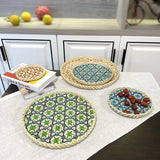 Panier Bambou Fruits Buffet
