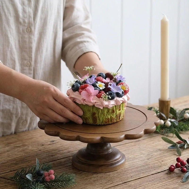 Piédestal Bois Élégant – présentation candy bar et sweet table