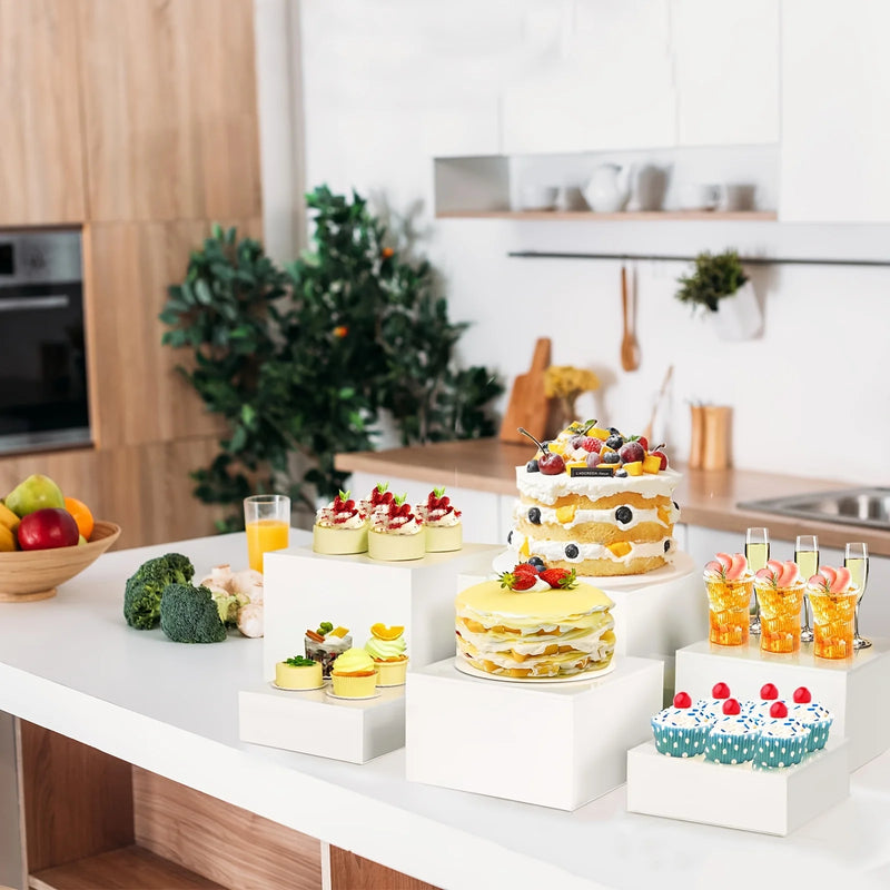 Lot 6 Présentoirs Gâteaux Empilables