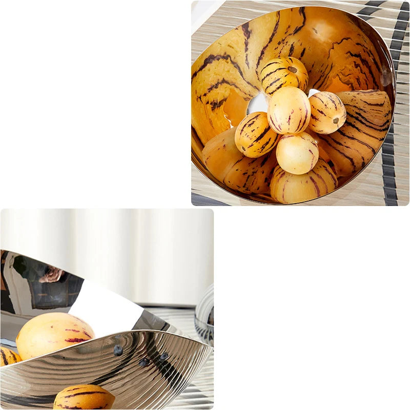 Plateaux Inox Fruits Présentoir Buffet Traiteur