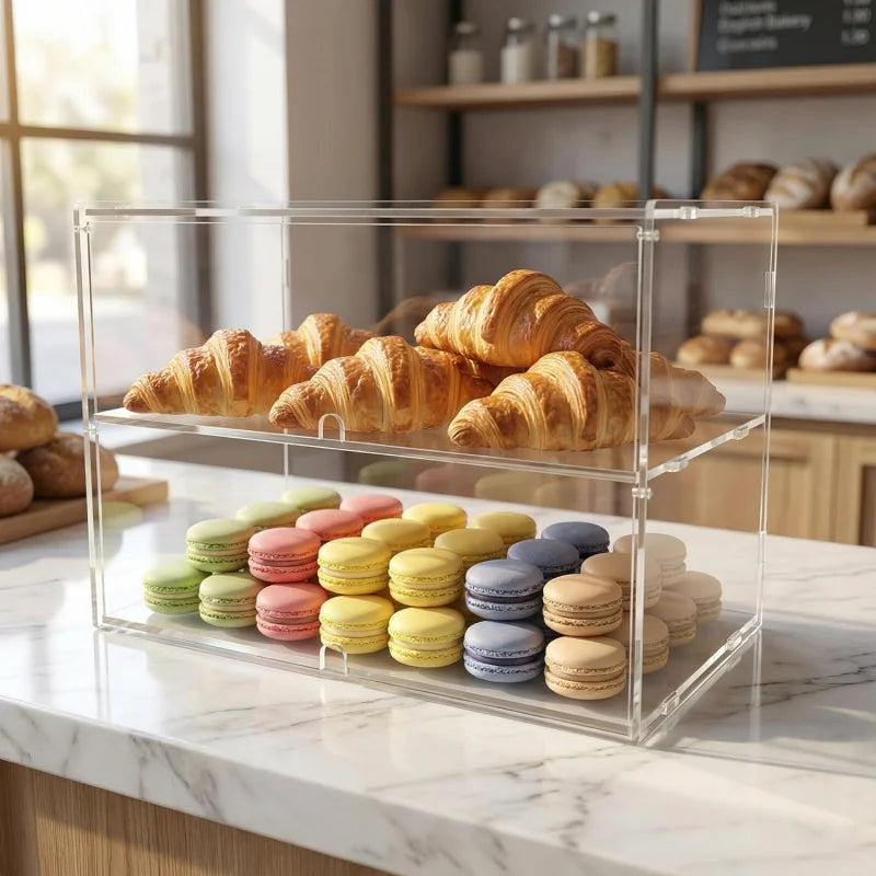 Vitrine Présentoir Pâtisserie Multi-Niveaux
