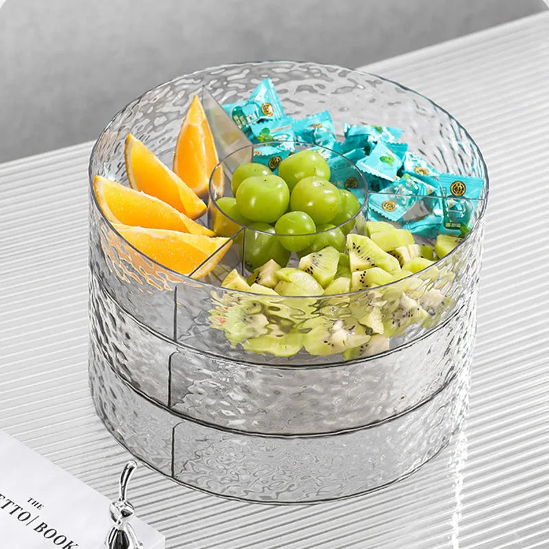 Plateau Compartimenté Snacks Multi-Niveaux