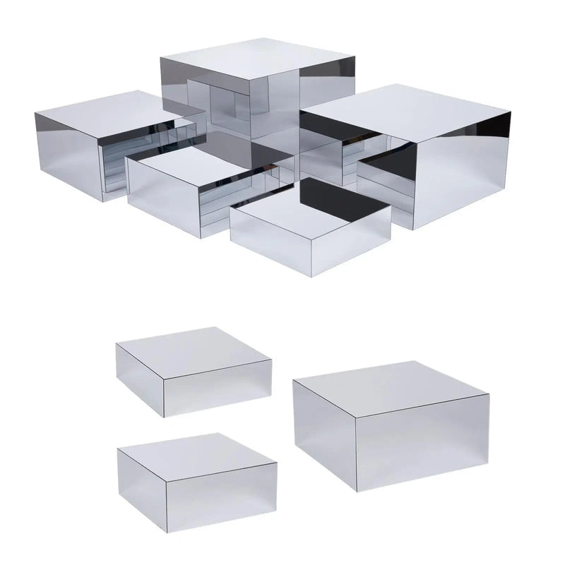 Présentoir Buffet Acrylique Miroir – agencement table de réception festive