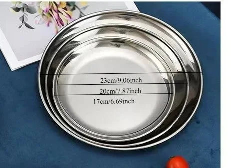 Plateau de Service Inox Lot de 3