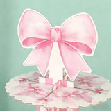 Présentoir Cupcake Nœud Carton