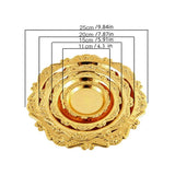 Lot 4 Plateaux Gâteaux Métal