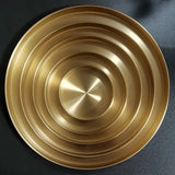 Plateau Laiton Rond Buffet Pro