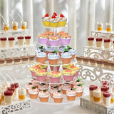 Présentoir Cupcakes Rond Acrylique Mariage