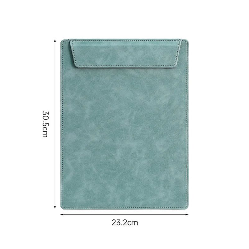 1 unidad, portamenús de ante, portapapeles magnético de piel sintética A4/A5/A6/A7/B5 con soporte para bolígrafo, bloc de notas para restaurante/cafetería/bar/hotel