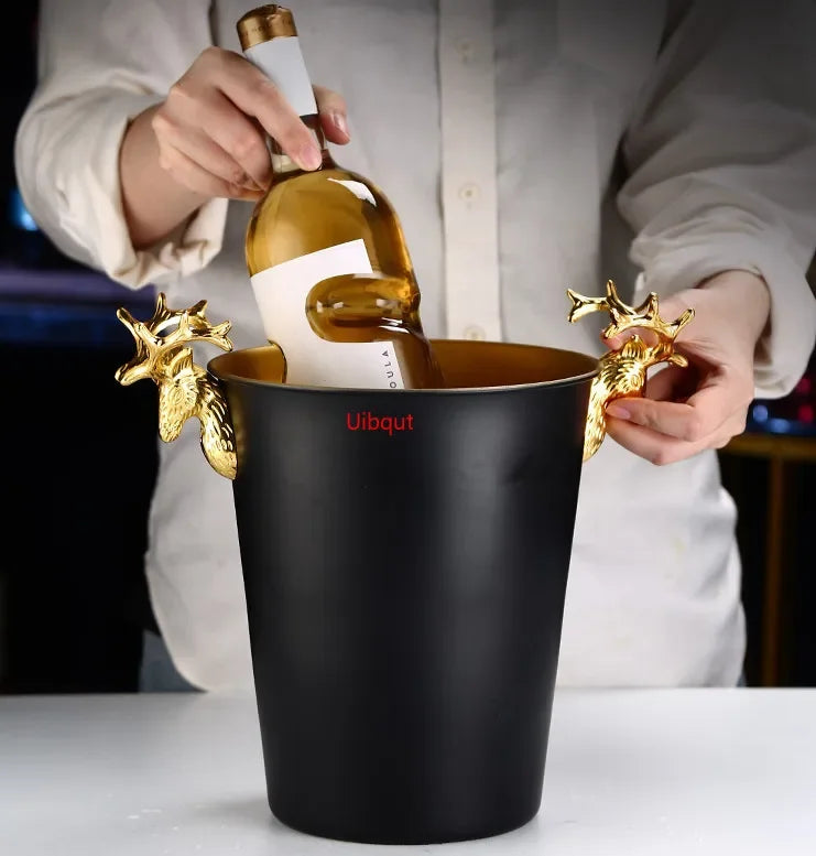 Seau à Glace Inox Baril Bar