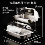 Présentoir Buffet Inox Multi-Compartiments Hôtel