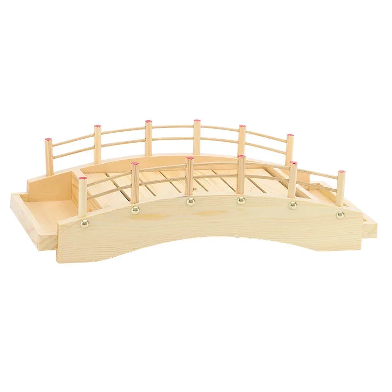 Plateau à Sushi en Bois et Bambou