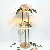 Présentoir Fleurs Mariage Allée Réception