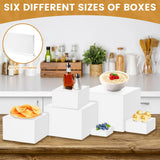 Set 6 Présentoirs Buffet Acryliques Empilables