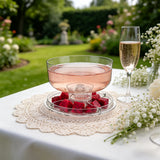 Présentoir Gâteau avec Cloche Transparente