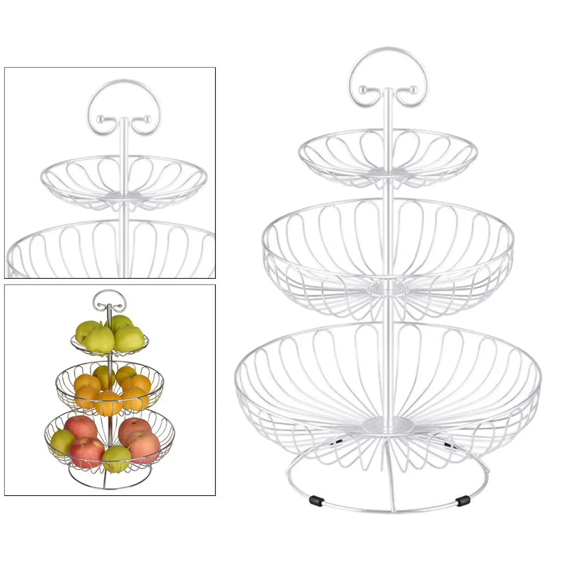 Présentoir Gâteau à Étages Métal