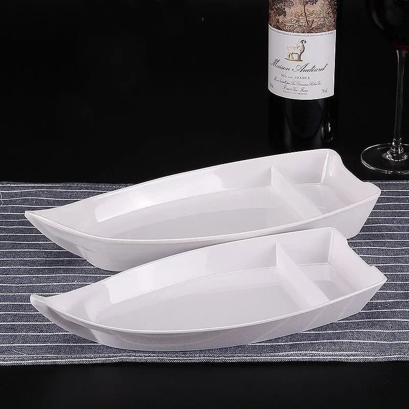 Assiette de Présentation Bateau Mélamine