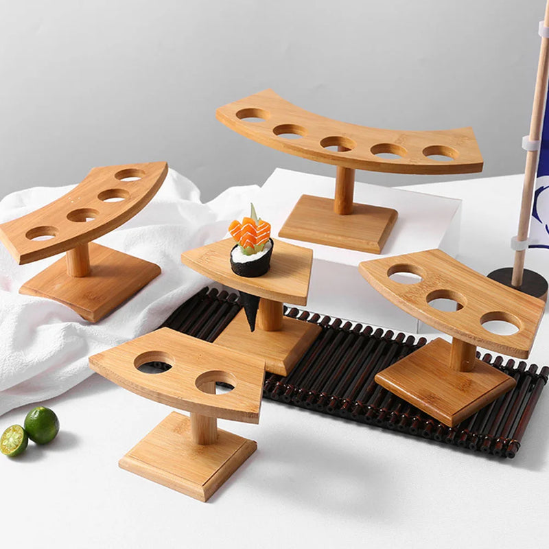 Présentoir Cornets Glace Bois Buffet