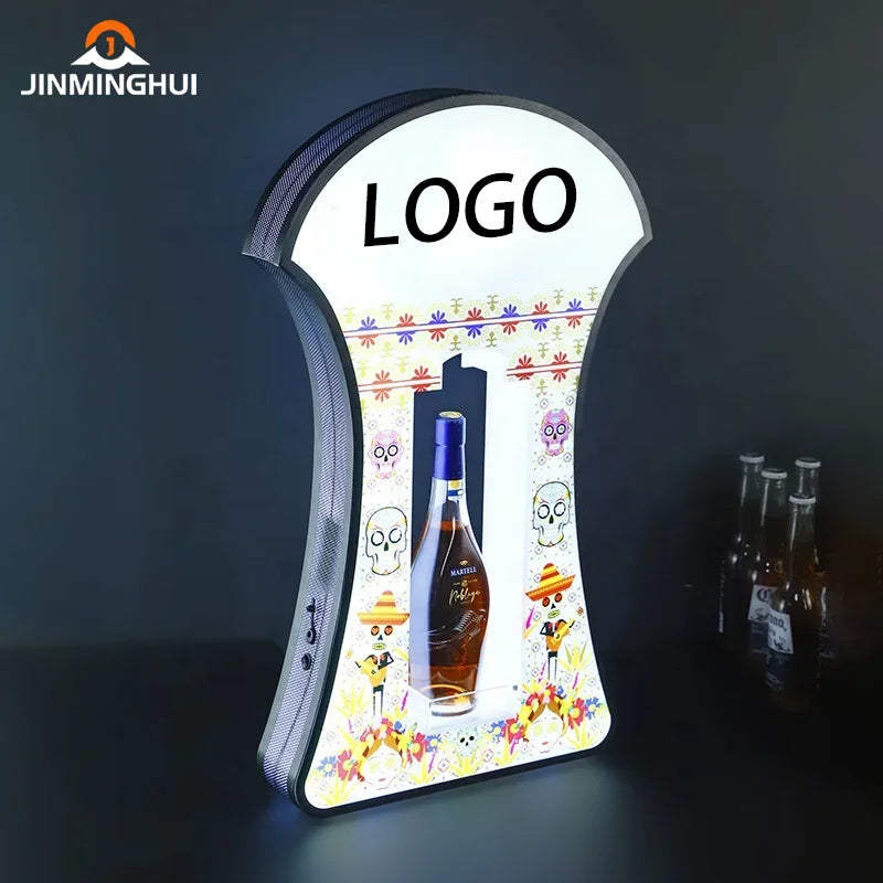 Présentoir Publicitaire Lumineux Bouteille Tequila