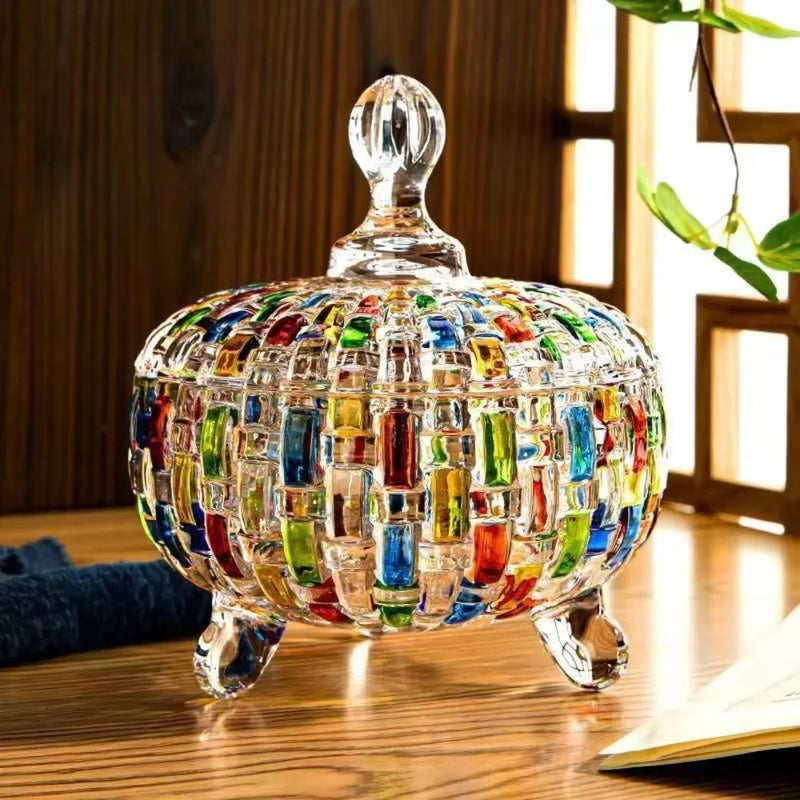 Bocal à Bonbons Verre Décoratif