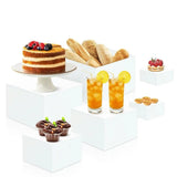 Présentoir Buffet Cube Acrylique Dessert