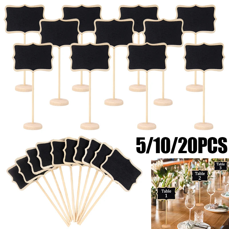 Mini Marque-Place Ardoise Buffet Mariage