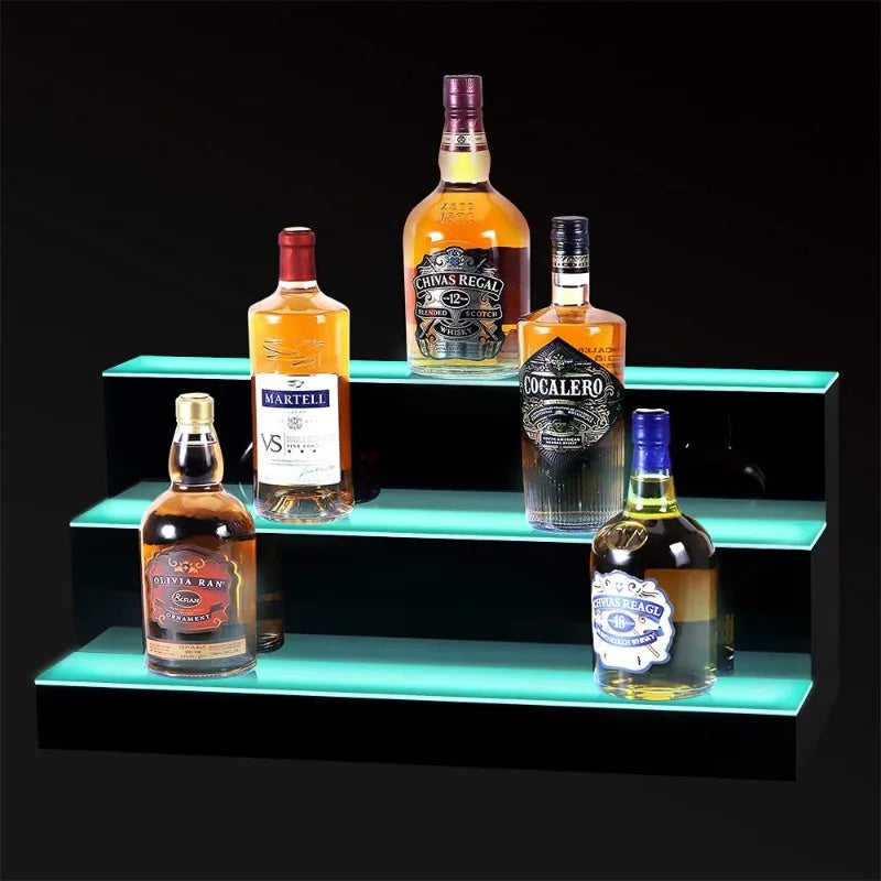 Présentoir Bar Vin Acrylique LED
