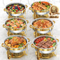 Chauffe-Plat Inox 6.5QT Buffet Traiteur Événement