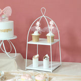 Cadre Présentation Buffet Dessert Blanc
