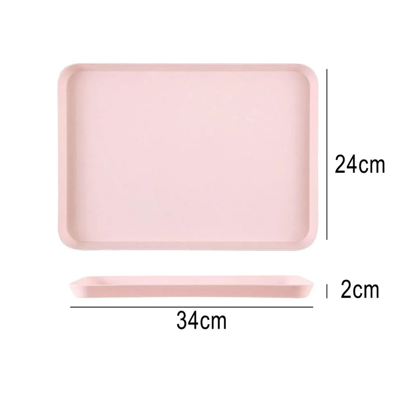 Plateau de Service Plastique Antidérapant