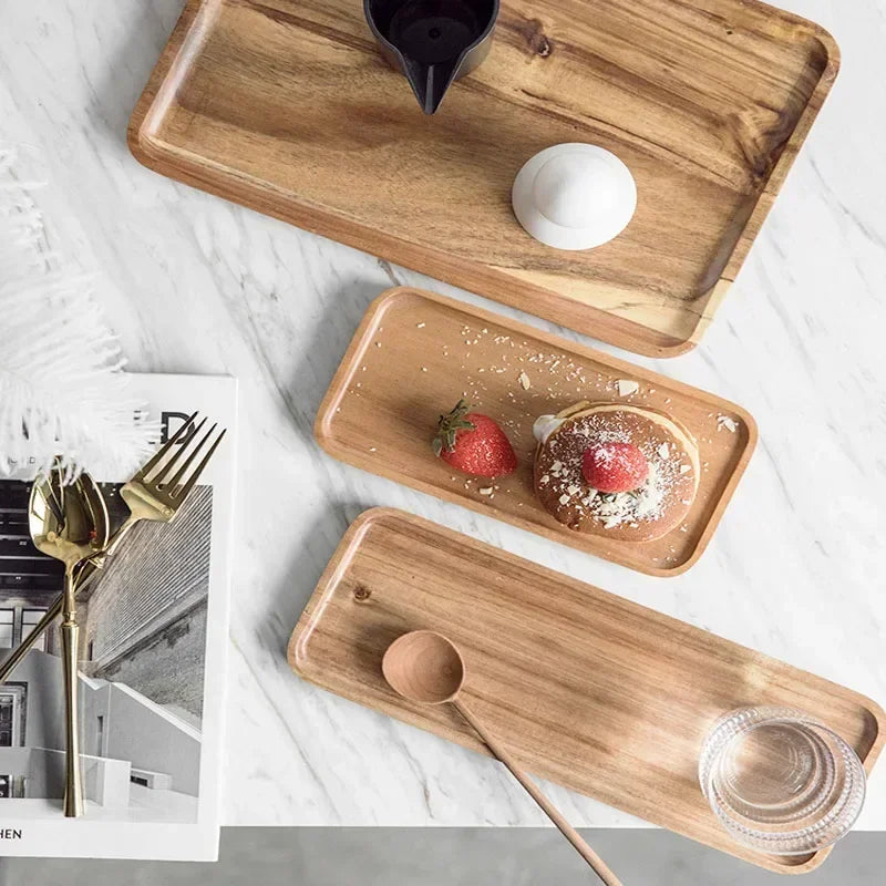 Plateau de Service Bambou Naturel