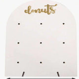 Présentoir Bois 9 Trous Donuts