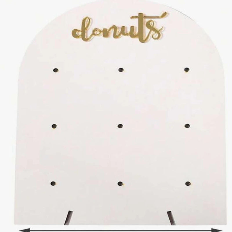 Présentoir Bois 9 Trous Donuts
