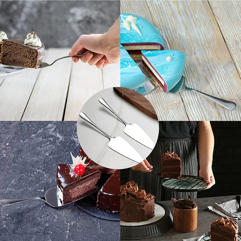 Couverts de Service à Gâteau Inox
