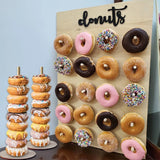 Présentoir Donuts Mariage Bois