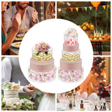 Présentoir Gâteau Acrylique Mariage Buffet