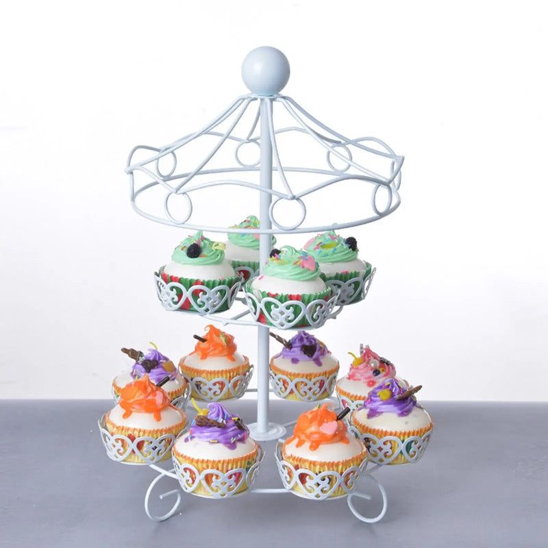 Présentoir Cupcakes Pâtisserie Mariage Anniversaire