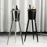 Rafraîchisseur Champagne Inox Trépied Luxe