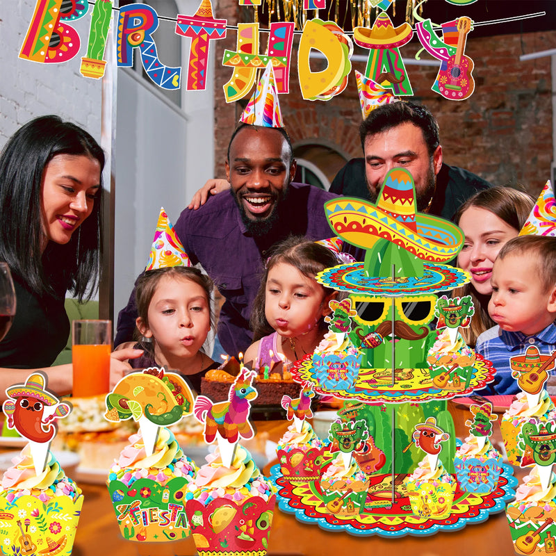 Présentoir Gâteau Cupcake Fête Anniversaire