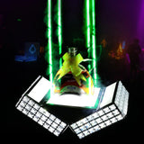 Présentoir Bouteille Château LED Laser
