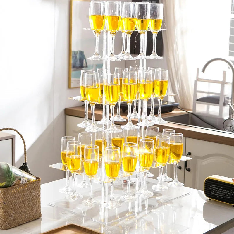 Présentoir Coupes Champagne Mariage